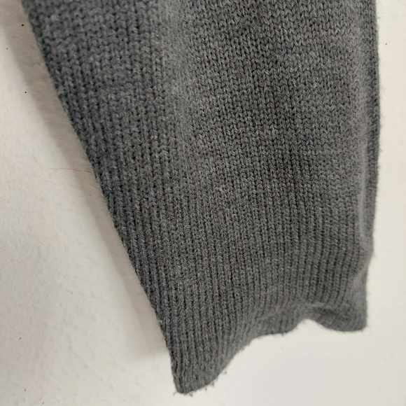 Rebecca Malone Charcoal Gray Long Sleeve Tunic Cardigan Sweater Wrap Size 1X. - Picture 6 of 10